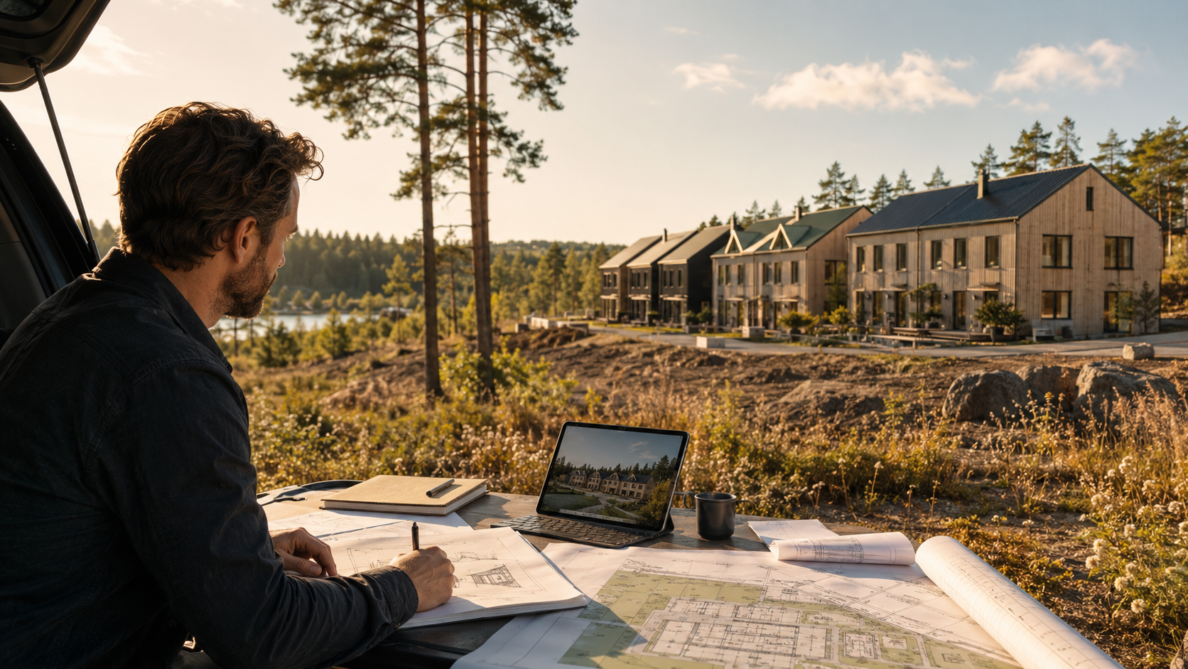 Från tomt till säljstart efter sommaren: hur fastighetsutvecklare kan använda sommaren smart
