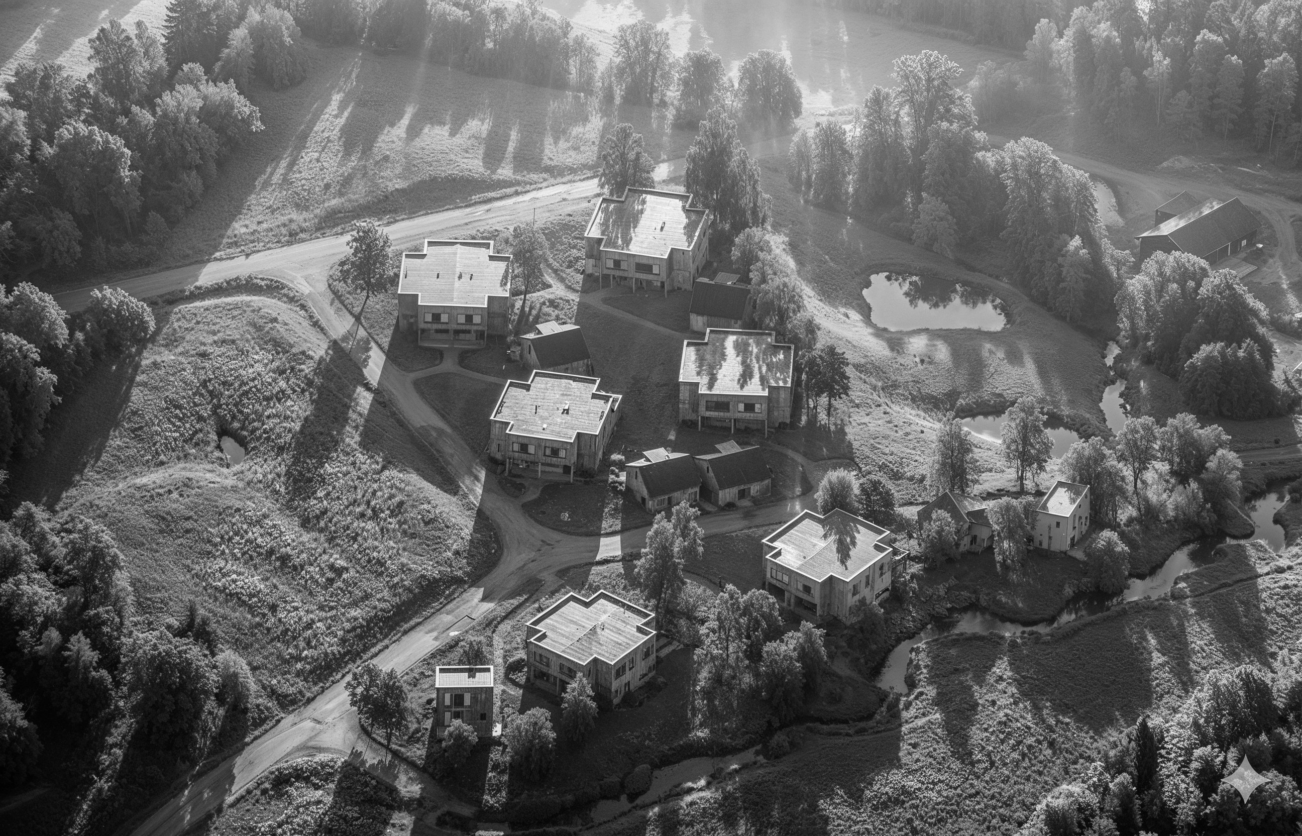 3D-visualisering av parhus – Formark för Sethmark Properties